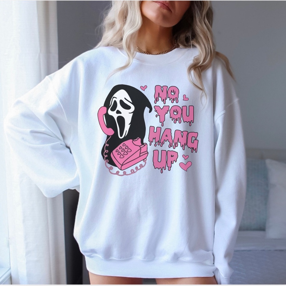 💖NWT💖No You Hang Up Mean Girls Halloween Sweatshirt